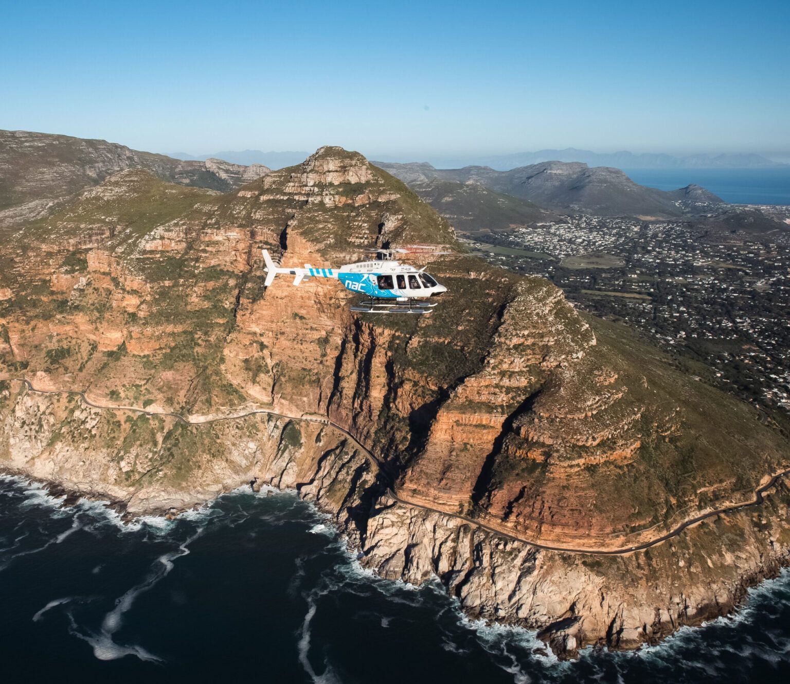 Cape Cadogan Helicopter Experience - Chapmans Peak Coastline