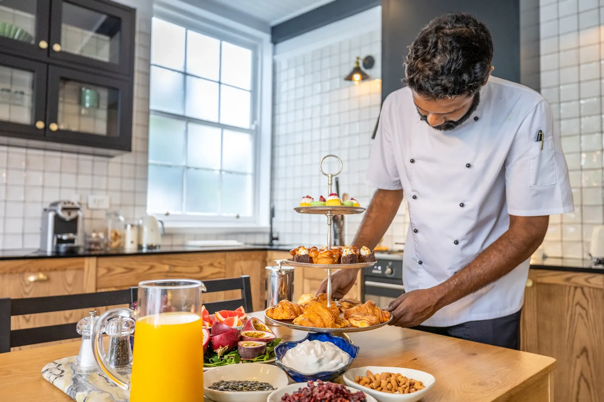 chef in the kitchen